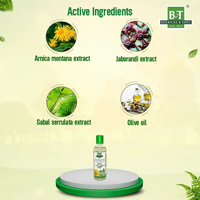 Boericke & Tafel Hair Growth Oil - 200ml