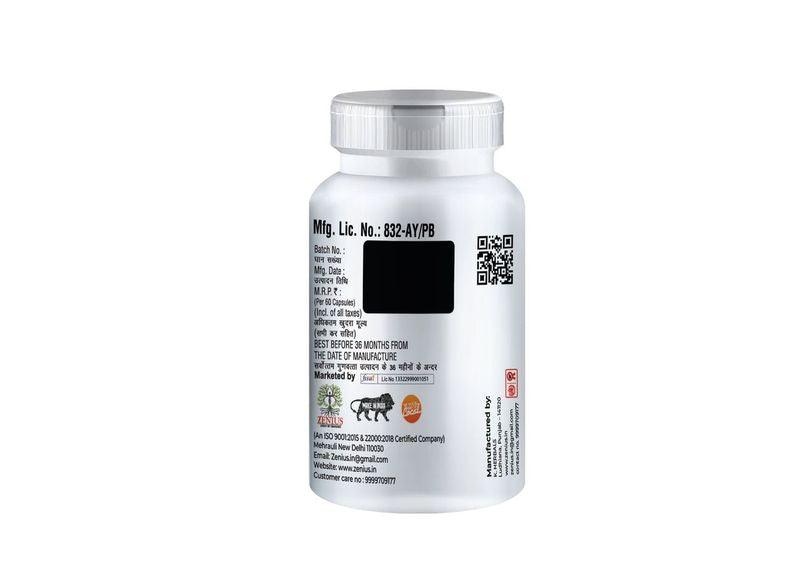 Zenius Force Up Capsules - Sexual Stamina Booster Capsules for Sexual Health, Stamina, and Energy Boosting - 60 Capsules