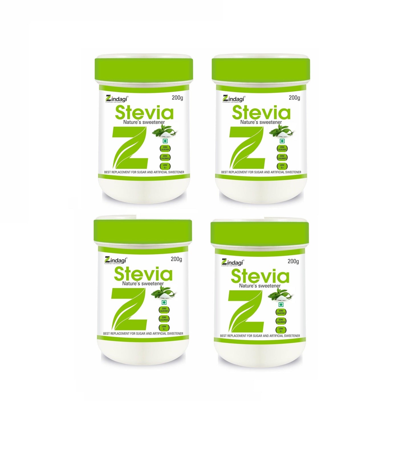 Zindagi Stevia Nature's Sweetener Powder 200g