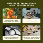 WellWith Sea Buckthorn Berry Jam (250g)