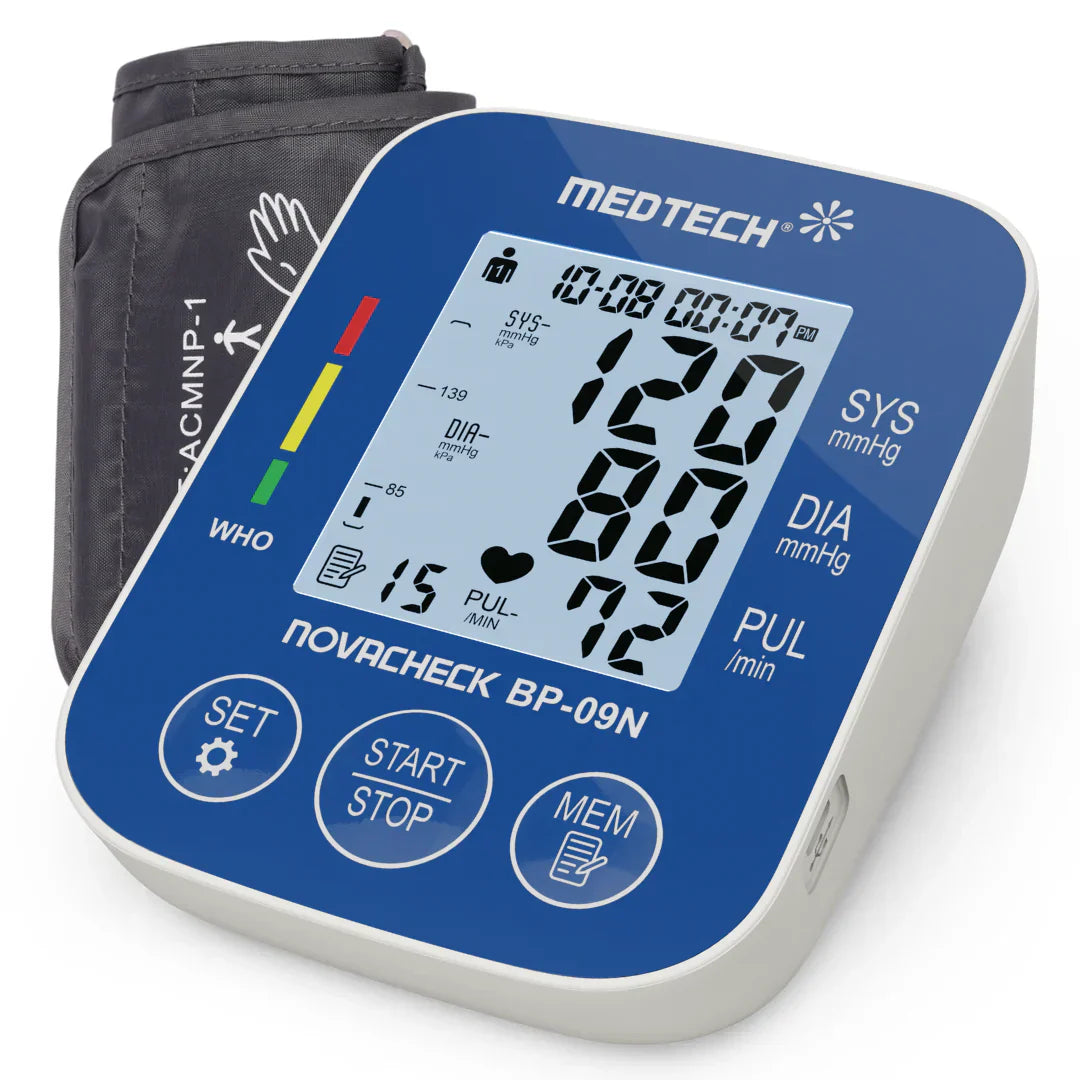 Medtech BP 09N Novacheck BP Monitor with Backlight