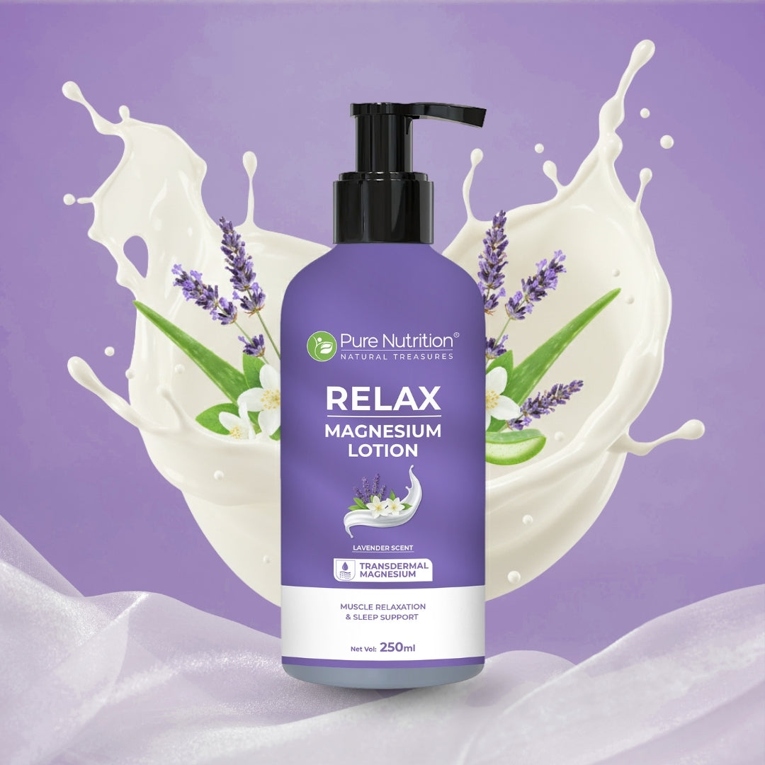 Pure Nutrition Magnesium Lotion – 250ml | Topical Relaxation & Muscle Care