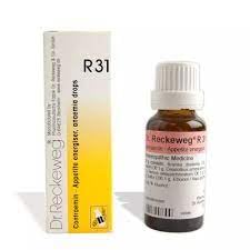 Dr Reckeweg R31 Contraemin Drop - 22ml