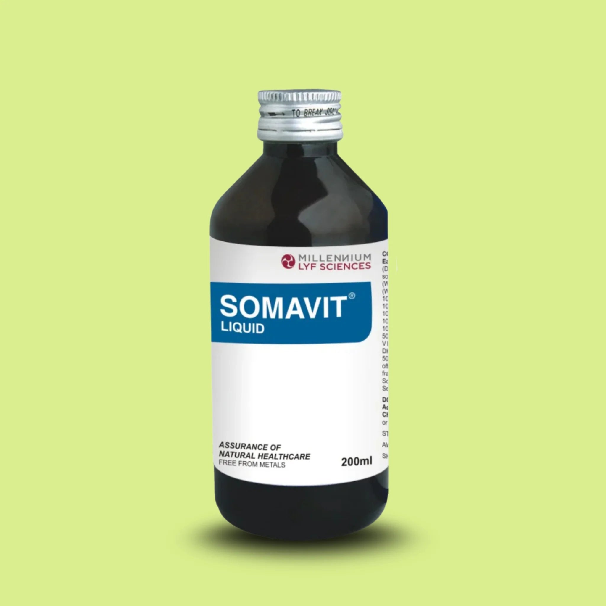 Millennium Herbal Care Somavit Liquid (200ml Each) - Pack of 3