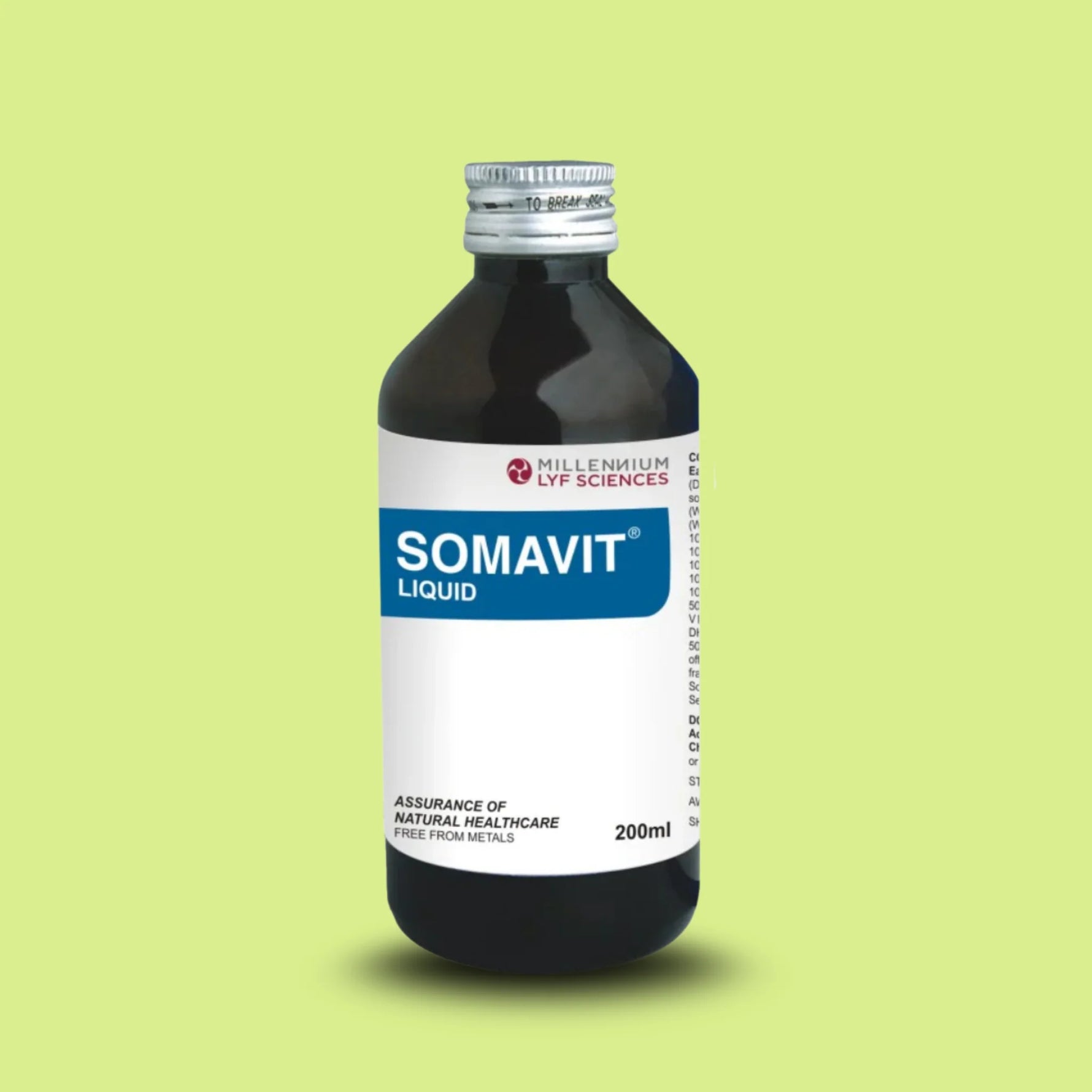 Millennium Herbal Care Somavit Liquid (200ml Each) - Pack of 3
