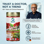 Organic Wellness Kadak Chai - CTC | Extra Strong Assam Tea | Black Tea | Kadak Chai Patti | Loose Tea - 100 gm Tin Pack