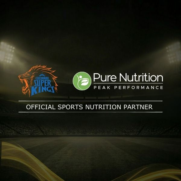 CSK Limited Edition Pure Nutrition Sports Multivitamin+ Tablets | Multivitamins, Minerals, Electrolytes & Amino Acids | 60 Veg Tablets