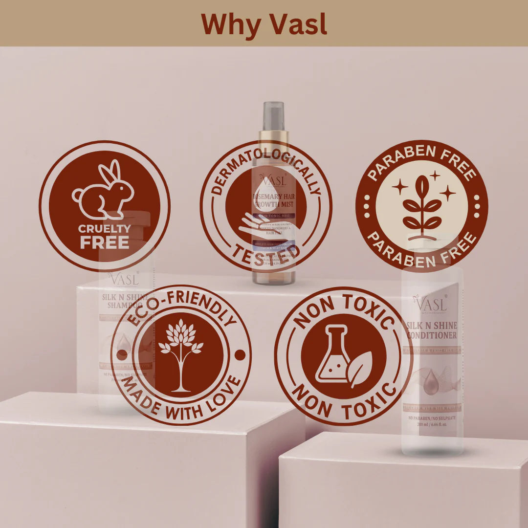 VASL Oily Scalp Combo - Sebum Control & Purifying Root Cleansing Kit