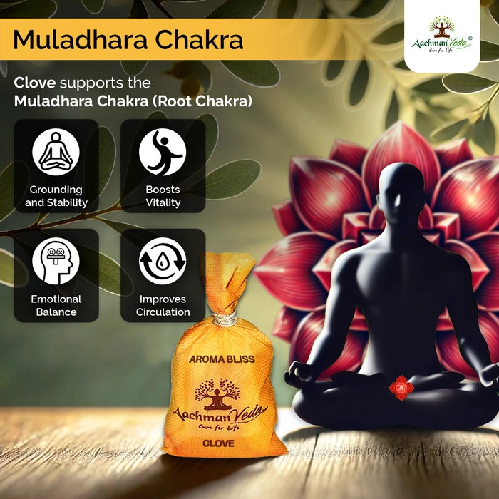 Aachman Veda Aroma Bliss Clove - 50g
