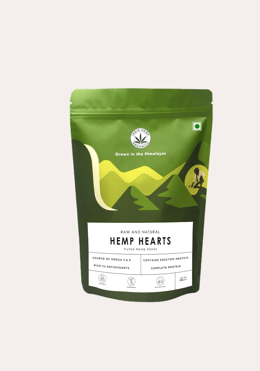 India Hemp Organics Hemp Hearts - 250grams