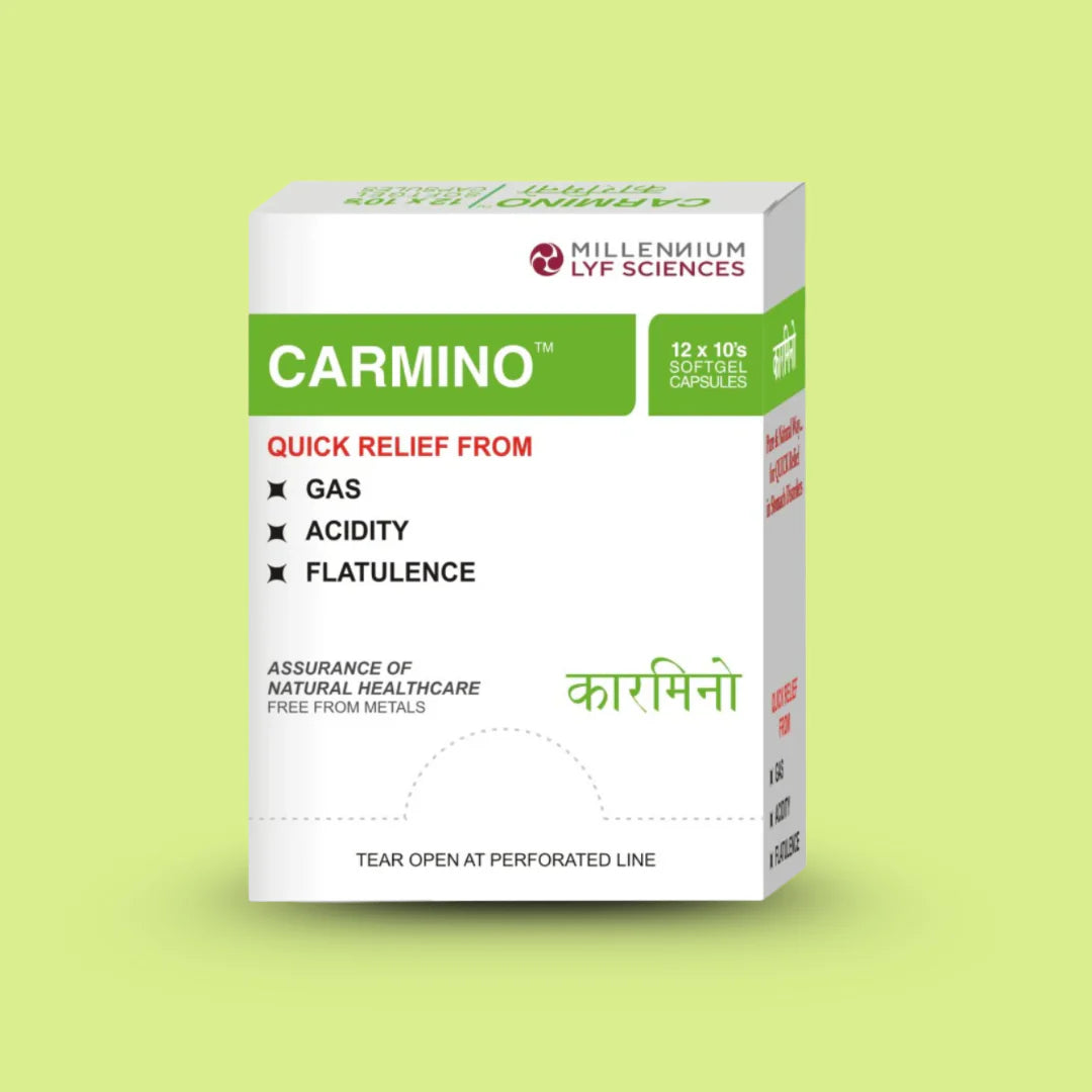 Millennium Herbal Care Carmino Soft Gel Capsule - 120 Capsules