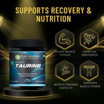 Pure Nutrition Taurine Powder - 200g | Amino Acid Supplement for Muscle Support and Hydration