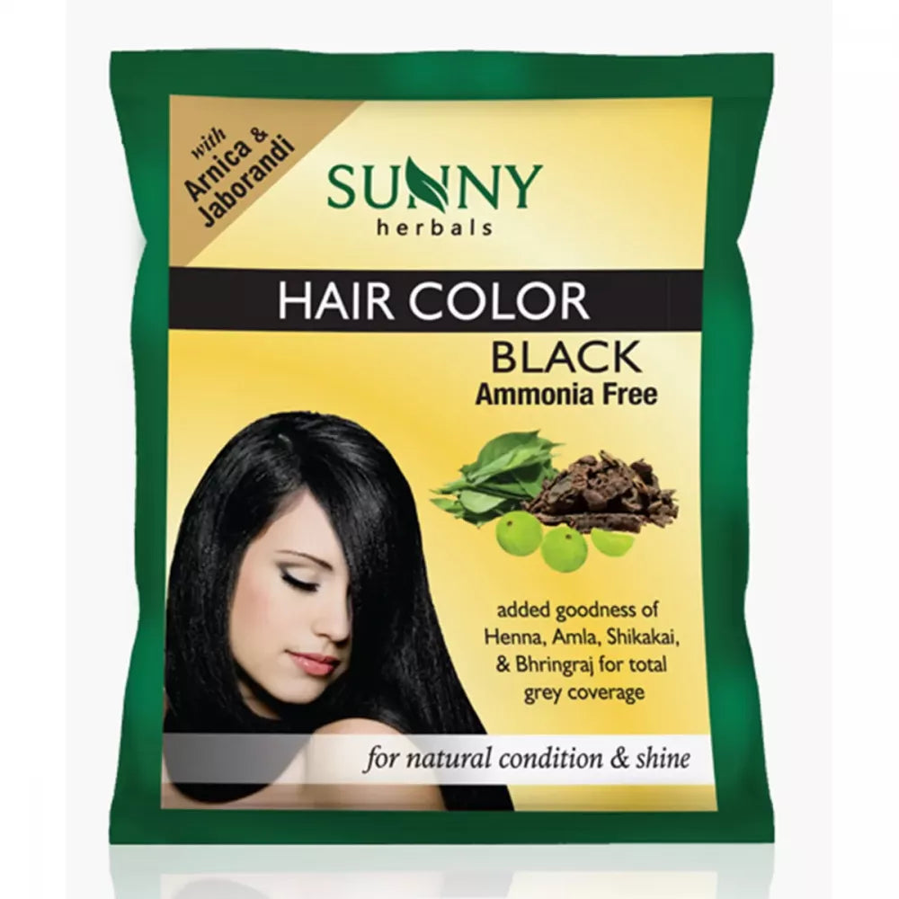Sunny Herbals Hair Color Sachets Black