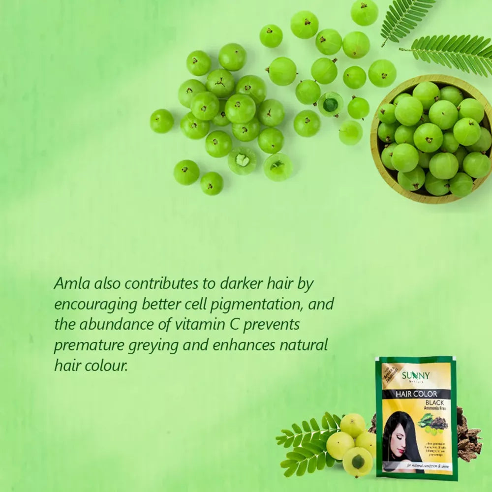Sunny Herbals Hair Color Sachets Black