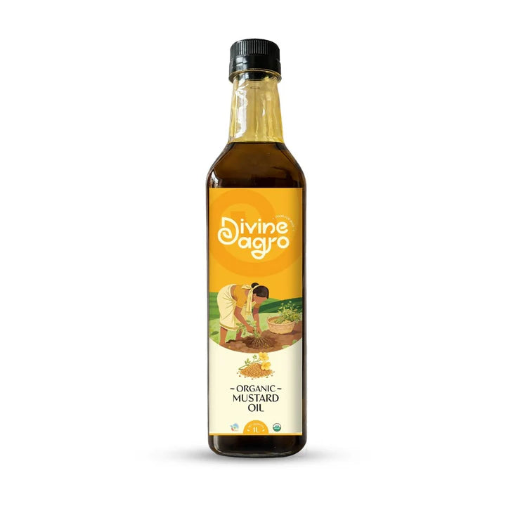 Divine Agro Mustard Oil - 1ltr.