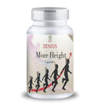 Zenius More Height Capsules - Long Look Capsules for Height Increase and Growth Enhancement - 60 Capsules