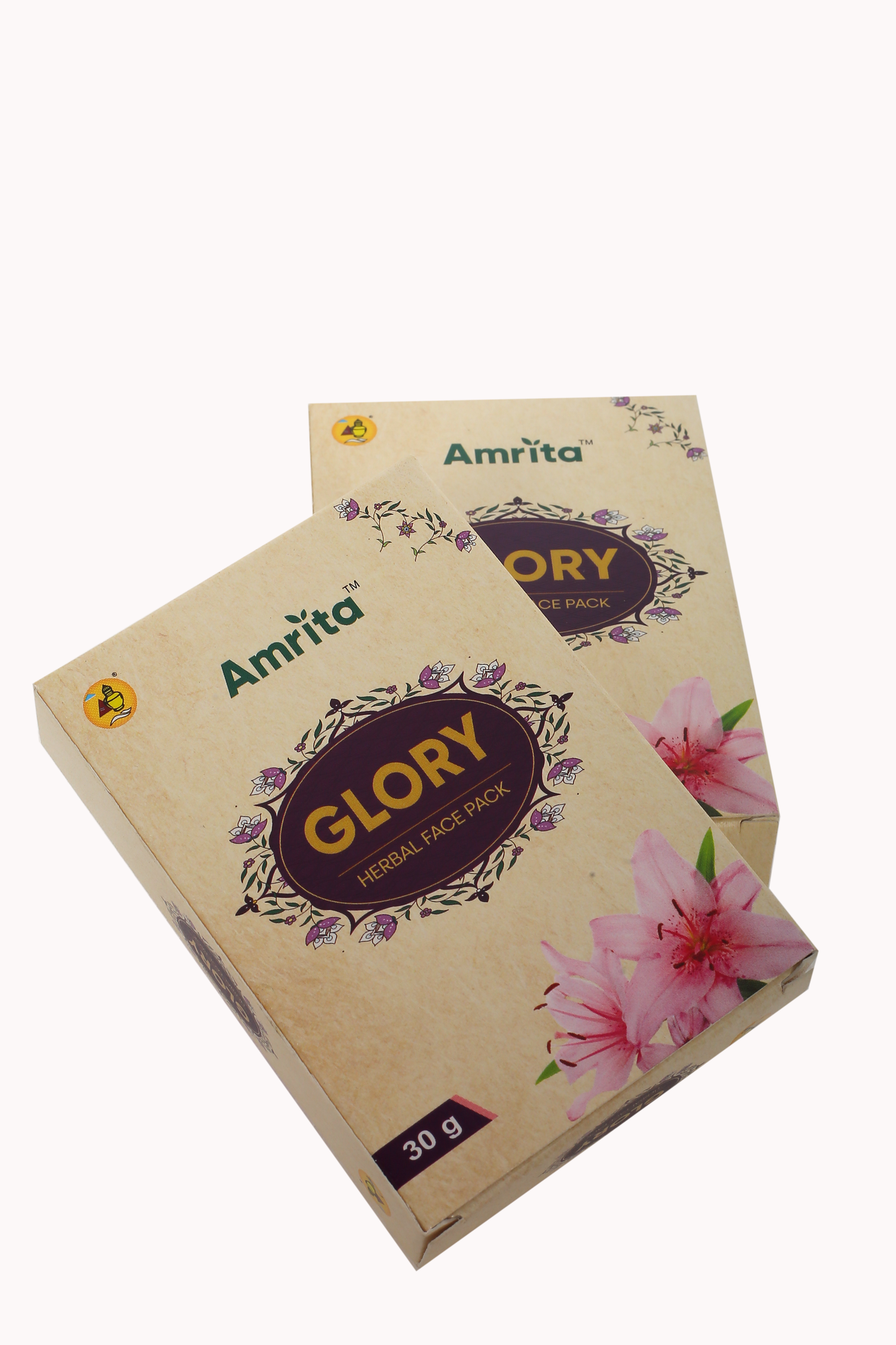 Amrita Glory Herbal Face Pack - 30gm Face Pack