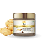 Khadi Potato Face Scrub | Natural Exfoliating Scrub with Potato Extract | Helps Remove Dead Skin, Dirt & Surface Impurities | De-Tan, Pigmentation & Skin Brightening Care | Helps Improve Skin Texture & Glow | For All Skin Types | 100 gm