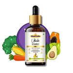 Khadi Vitamin E Essential Oil | Pure & Natural Vitamin E Oil for Face, Skin & Hair Care | Moisturising Oil for Soft, Smooth & Glowing-Looking Skin | Hair Nourishing & Wellness Oil | 15 ml