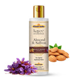 Kayee Ayurveda Almond Saffron Face Moisturizer, Nourishing Daily Facial Cream for Dry & Normal Skin, Helps Moisturize and Improve the Appearance of Dullness & Uneven Skin Tone, Women & Men | 210 ml