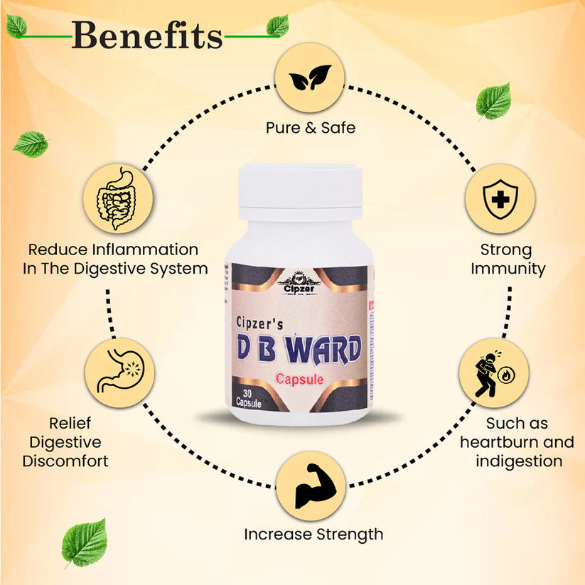 Cipzer D B Ward Capsules - 30 Capsules