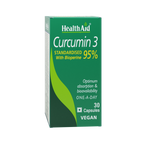 HealthAid Curcumin 3 Capsule - 30 Capsule