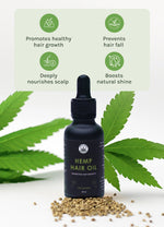 India Hemp Organics Hemp Hair Oil - 30ml