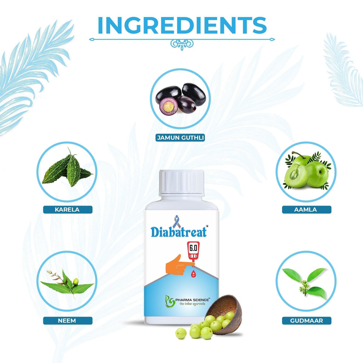 Pharma Science Diabatreat Capsules - 60 Capsules