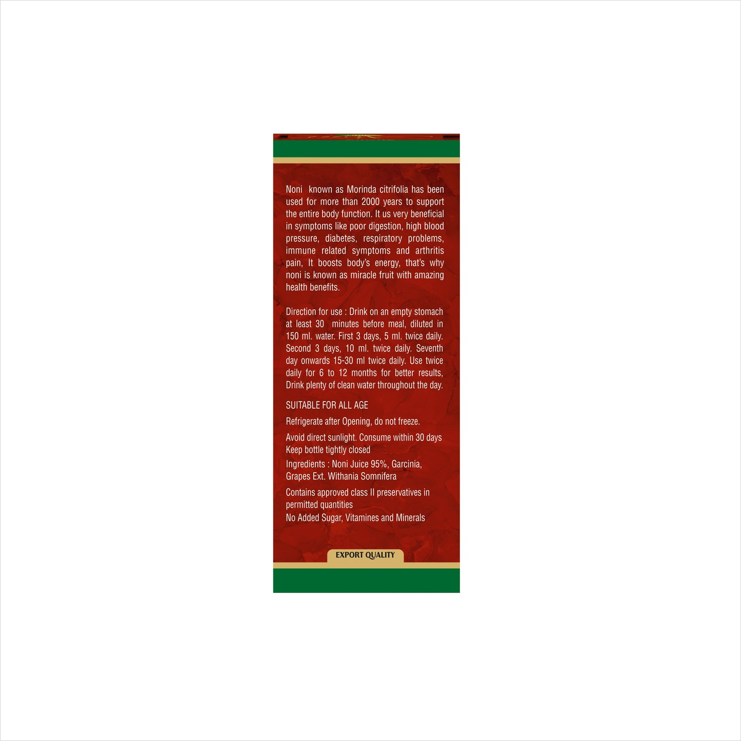 Shane Noni Juice - 500ml