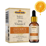 Kayee Ayurveda 20% Vitamin C Face Serum for Face | Brightening & Antioxidant Facial Serum for Dull & Uneven-Looking Skin | Helps Improve the Appearance of Dark Spots, Uneven Skin Tone & Skin Texture | Lightweight Daily Skincare for Women & Men | 30 ml