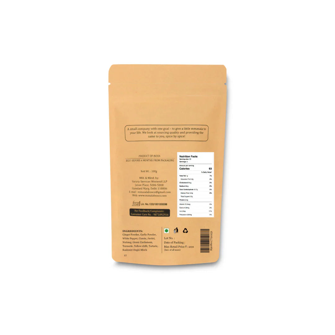 The MMasala Box Co Tandoori Mix 100 Gm