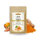 Khadi Turmeric Powder for Face & Body | 100% Pure Natural Haldi Powder | Ayurvedic Skin Brightening, Acne-Prone & De-Tan Care | Helps Improve Skin Glow & Even-Toned Appearance | Herbal Face & Body Pack | For All Skin Types | 100 gm