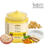 Kayee Ayurveda Herbal Ubtan Face Pack for Men & Women | Traditional Indian Facial Mask for Dull & Tanned-Looking Skin | Helps Remove Dirt, Excess Oil & Surface Impurities for Soft, Smooth, Clean & Radiant-Looking Skin