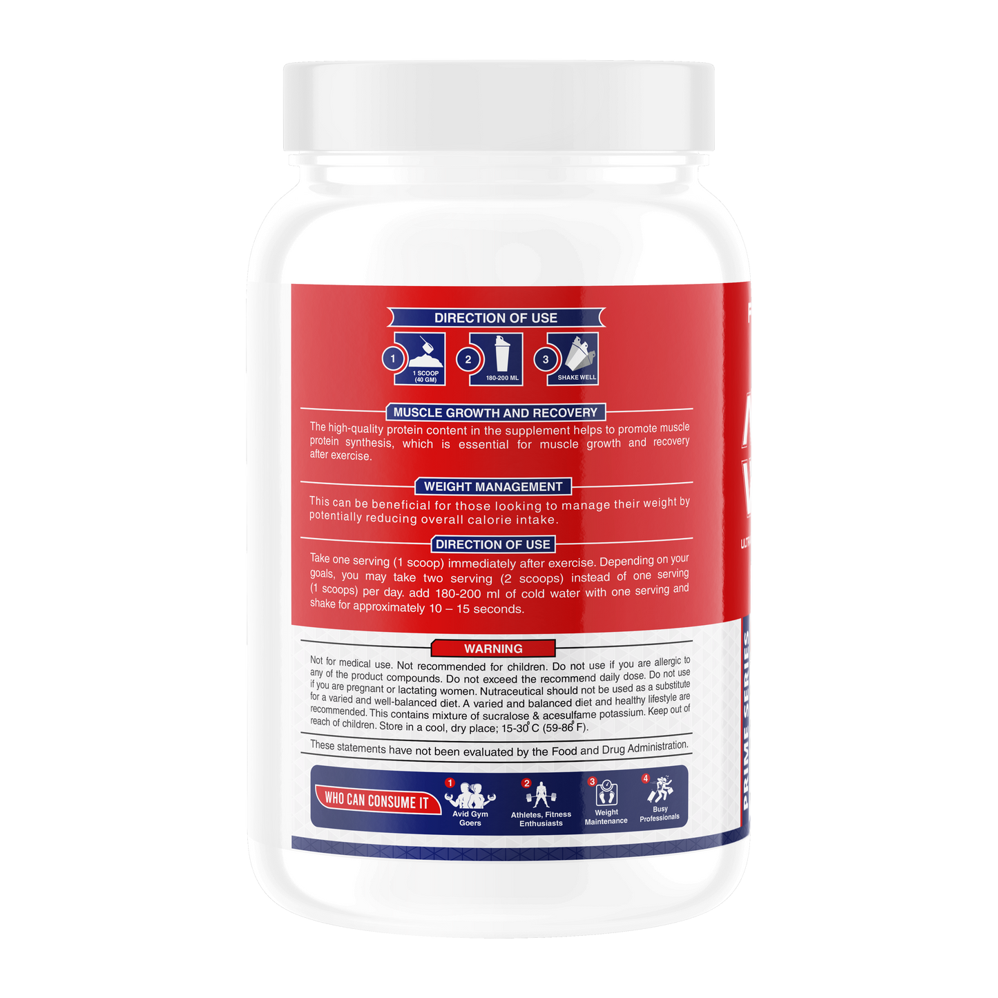 Fitness Buzz Nutrition All in Whey with Added Digestive Enzymes I 20G Protein Per Serving I 4.3 BCAA Per Serving I 5.3G EAA Per Serving I Low Sugar I Nutraceutical I Veg I Malai Kulfi