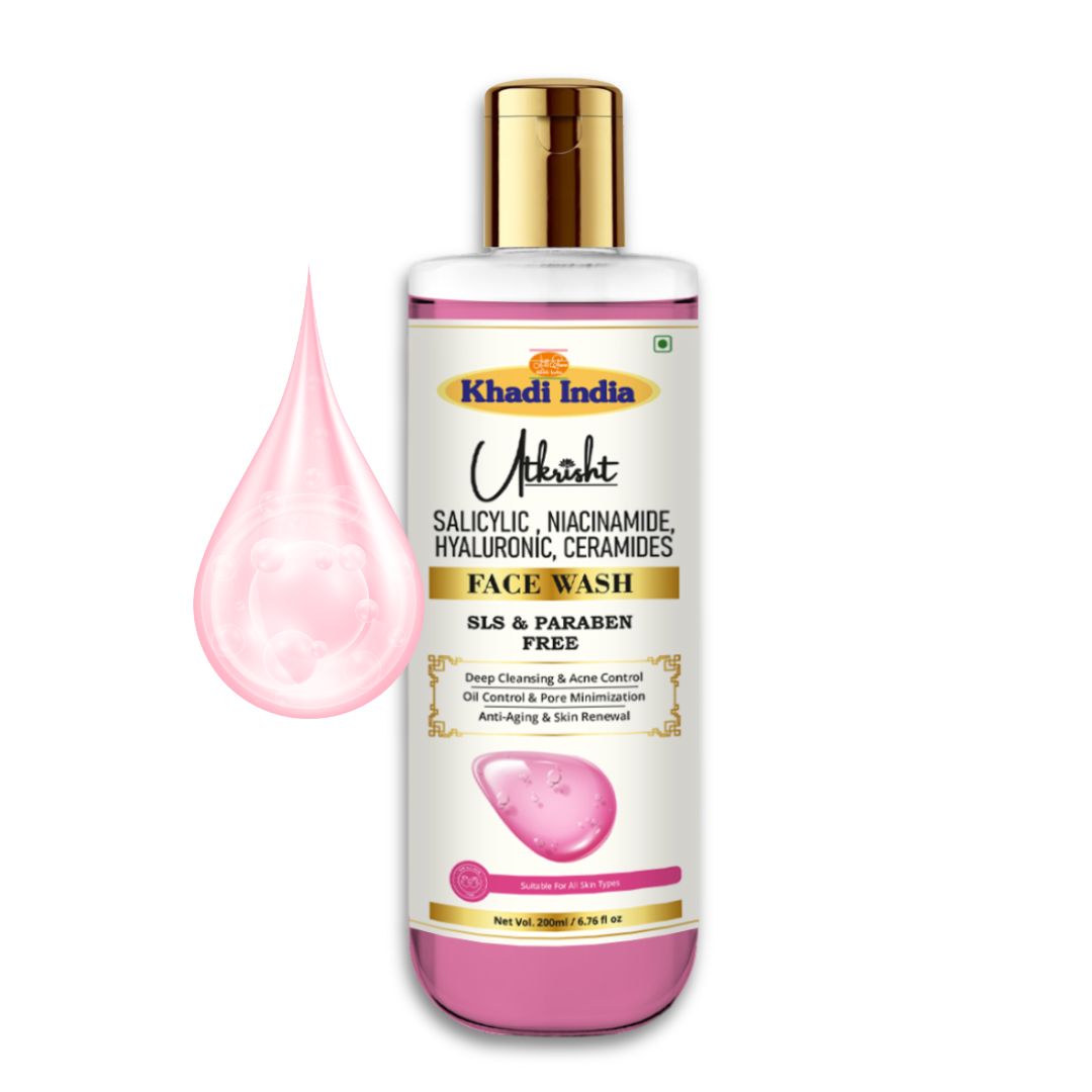 Utkrisht Khadi Salicylic Acid & Niacinamide Face Wash (200ml)