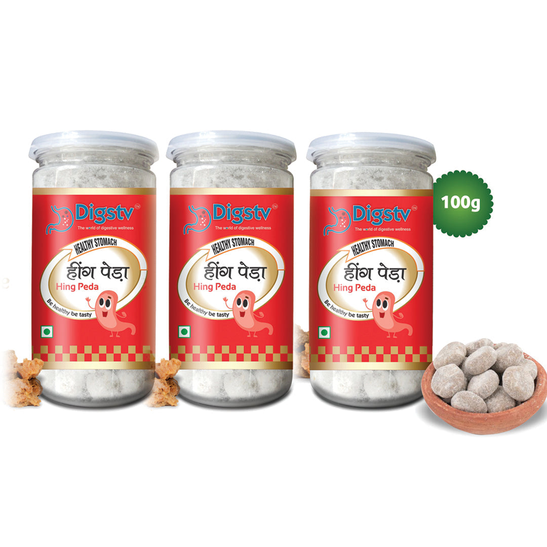 Hing Peda  100gm (Pack of 3) for Digestion Support | Suitable for Daily Use