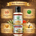 Bhudevam Natuals Khadi Shikakai & Honey Hair Conditioner for Chemical Free Frizz Control & Hair Repair Formula- 210ML