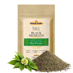 Kayee Ayurveda Black Mehendi Hair Powder, Herbal Hair Colour Powder for Black & Dark Brown-Looking Hair, Helps Cover the Appearance of Grey Hair, Traditional Mehendi Hair Care for Women & Men | 100 g