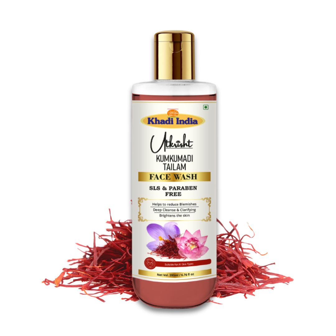 Utkrisht Khadi Kumkumadi Face Wash (200ml)