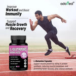 Adorreal L-Glutamine Amino Acid Capsule | 60 Capsules