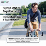 Adorreal L-Histidine Capsules (60 Capsules) | Essential Amino Acid for Immune Function, Joint Comfort & Enzyme Production
