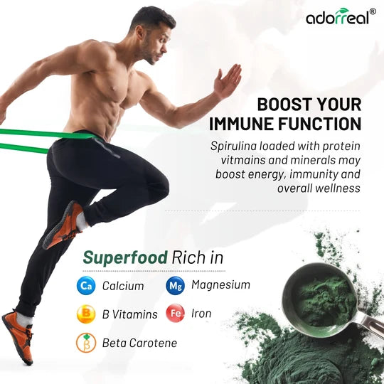 Adorreal Spirulina Extract Capsule | 60 Capsules