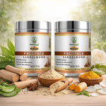 Bhudevam Naturals Khadi Sandalwood Face Pack for Skin Brightening & Glow- 100GM (Pack of 2)