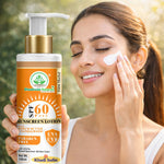 Bhudevam Naturals Khadi SPF 60 Moisturizing Sunscreen Lotion | Non-Greasy Sunblock for Outdoor Sun Protection- 100ML