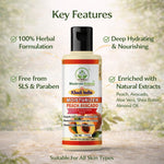 Bhudevam Naturals Khadi Rose & Honey Moisturizer for All Skin Types – Natural Glow & Smooth Skin Care-210ML