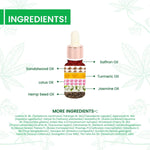 Cannarma Ultra Premium Hemp Kumkumadi Face Oil | Reduces Dark Spots, Pigmentation & Glowing Skin