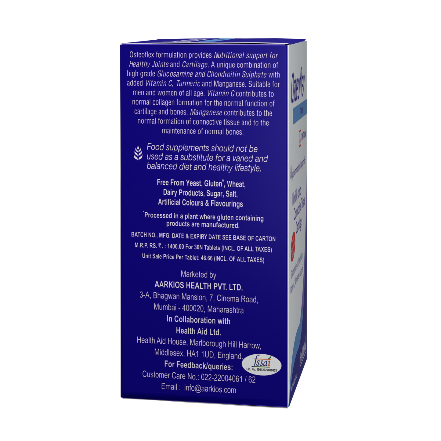 HealthAid Osteoflex Tablet