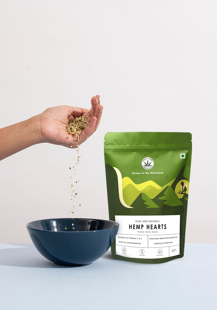 India Hemp Organics Hemp Hearts 500grams
