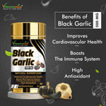 Vitaminnica Aged Black Garlic Capsules - Cardiovascular & Immune Support, 60 Count