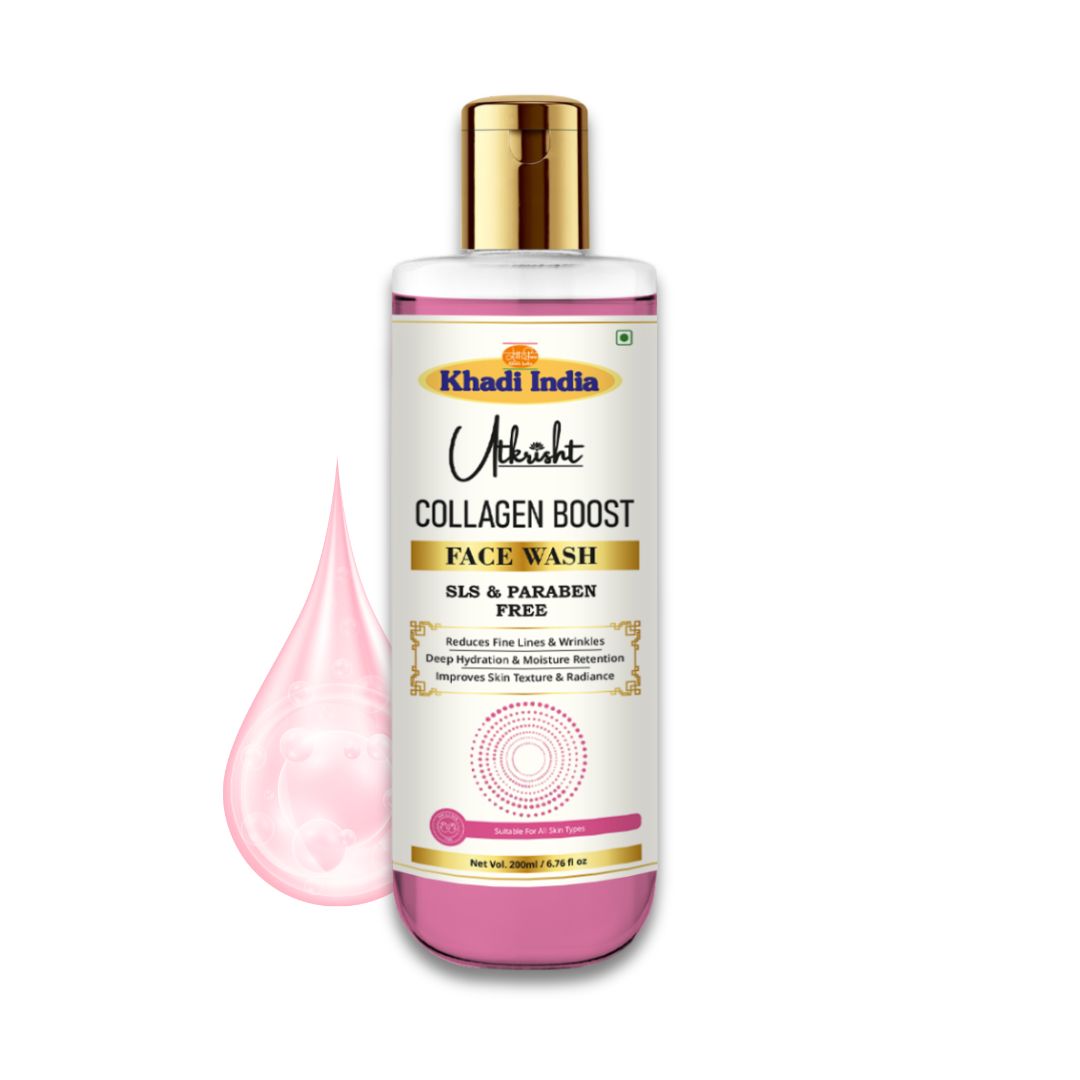 Utkrisht Khadi Collagen Face Wash (200ml)
